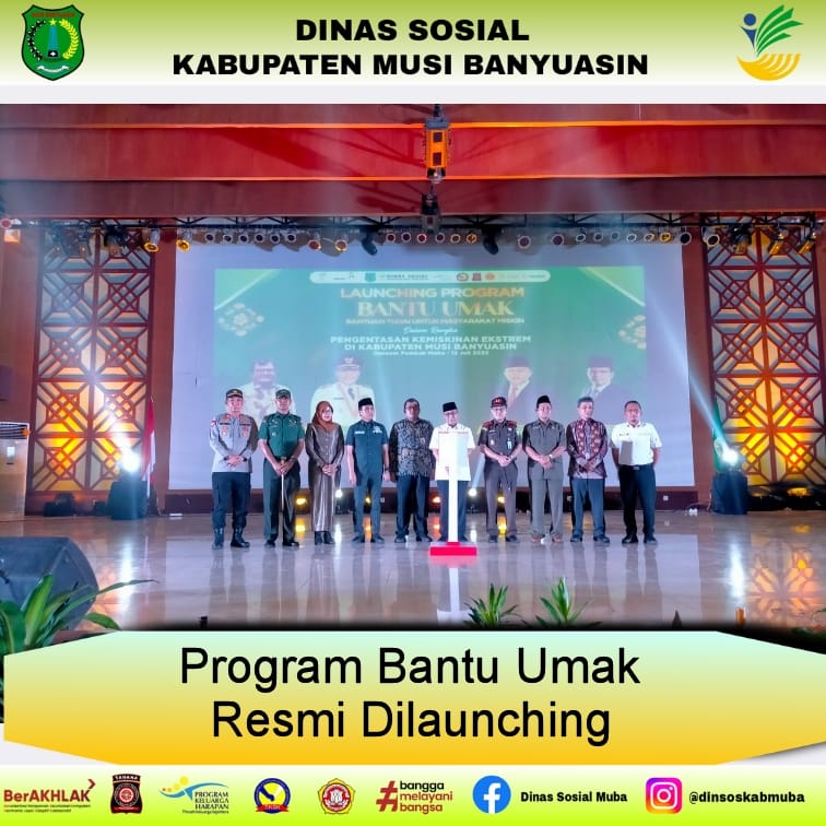 Program BANTU UMAK Resmi Dilaunching